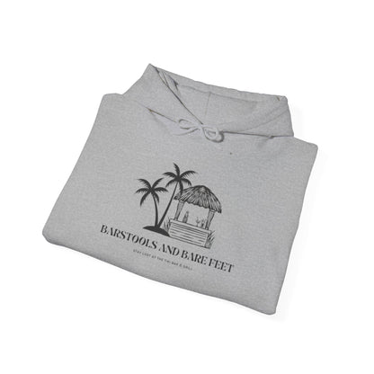 Barstools And Bare Feet Hoodie