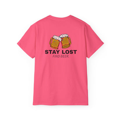 Stay Lost Beer Tee