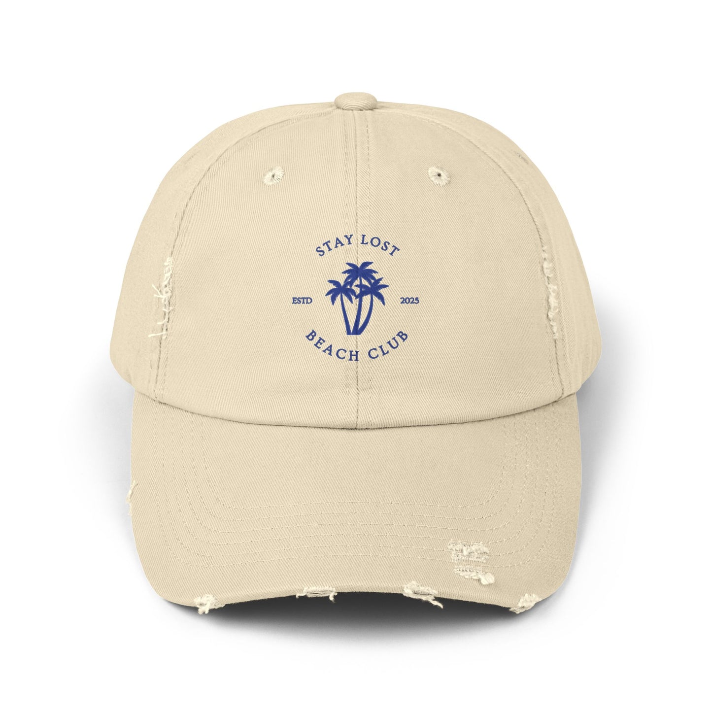 Beach Club Distressed Cap