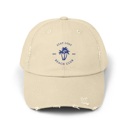 Beach Club Distressed Cap