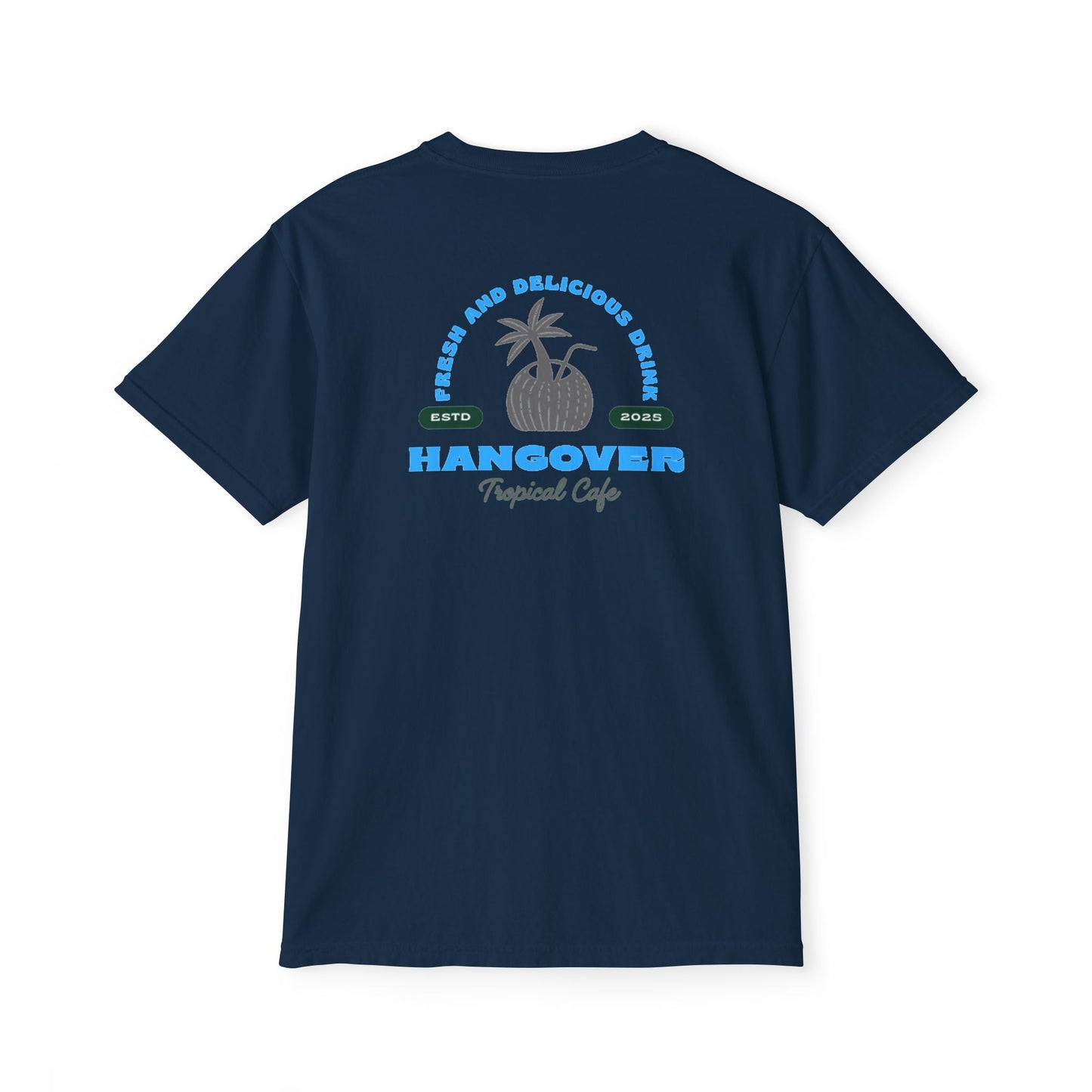 Hangover Tropical Cafe Pocket T-Shirt