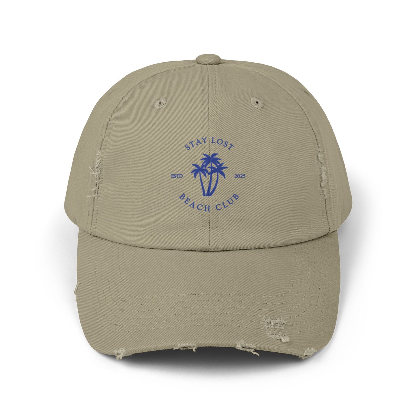 Beach Club Distressed Cap