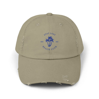 Beach Club Distressed Cap