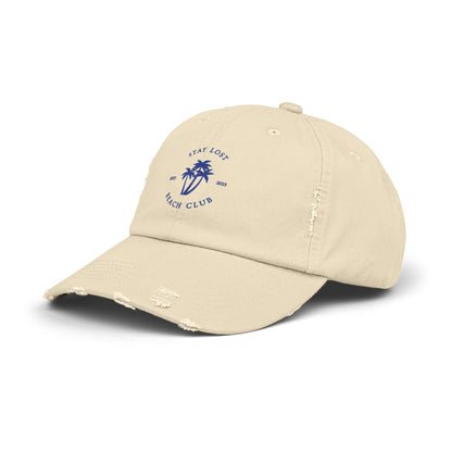 Beach Club Distressed Cap