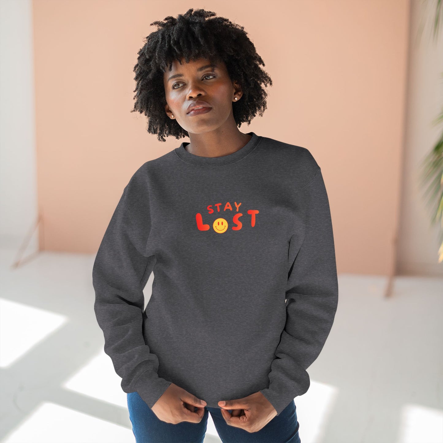 Smiley crewneck