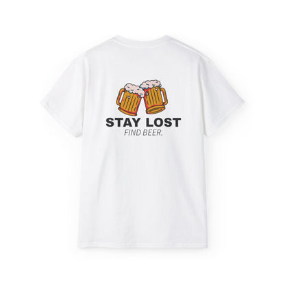 Stay Lost Beer Tee