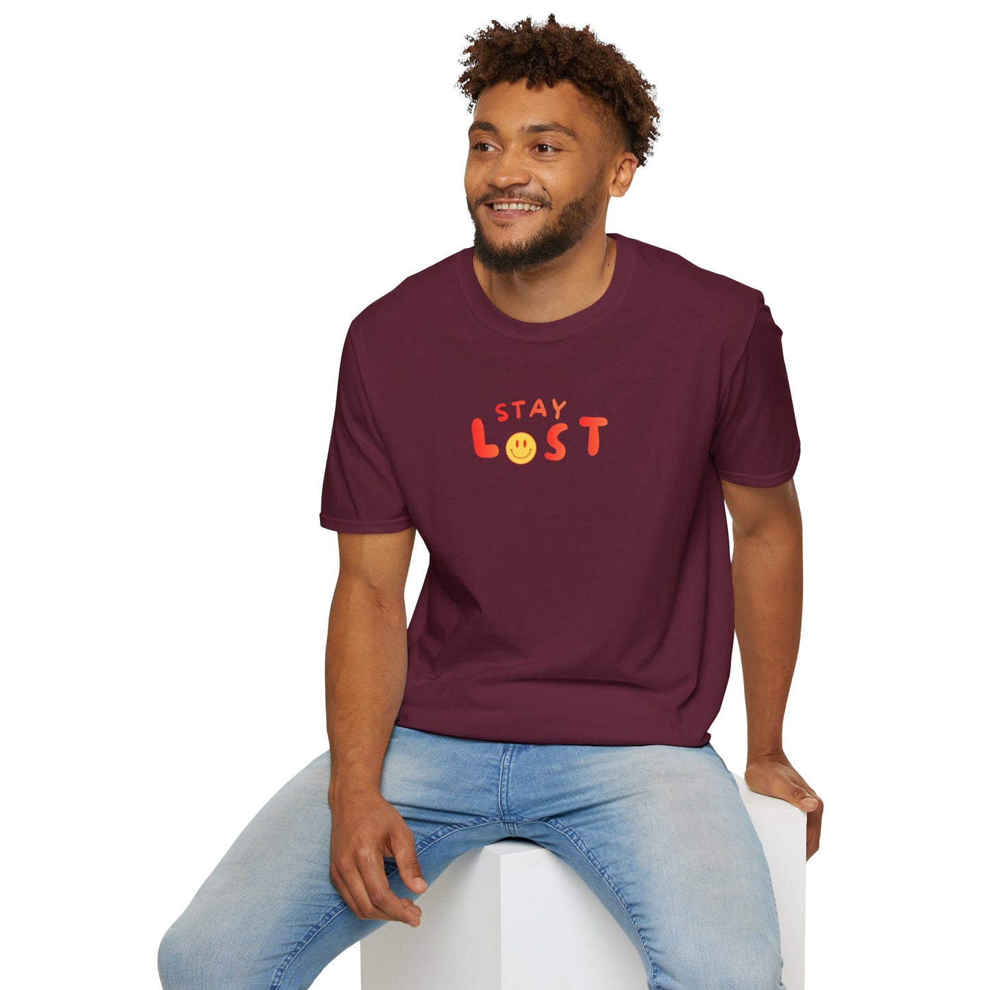 Stay Lost Smiley T-Shirt