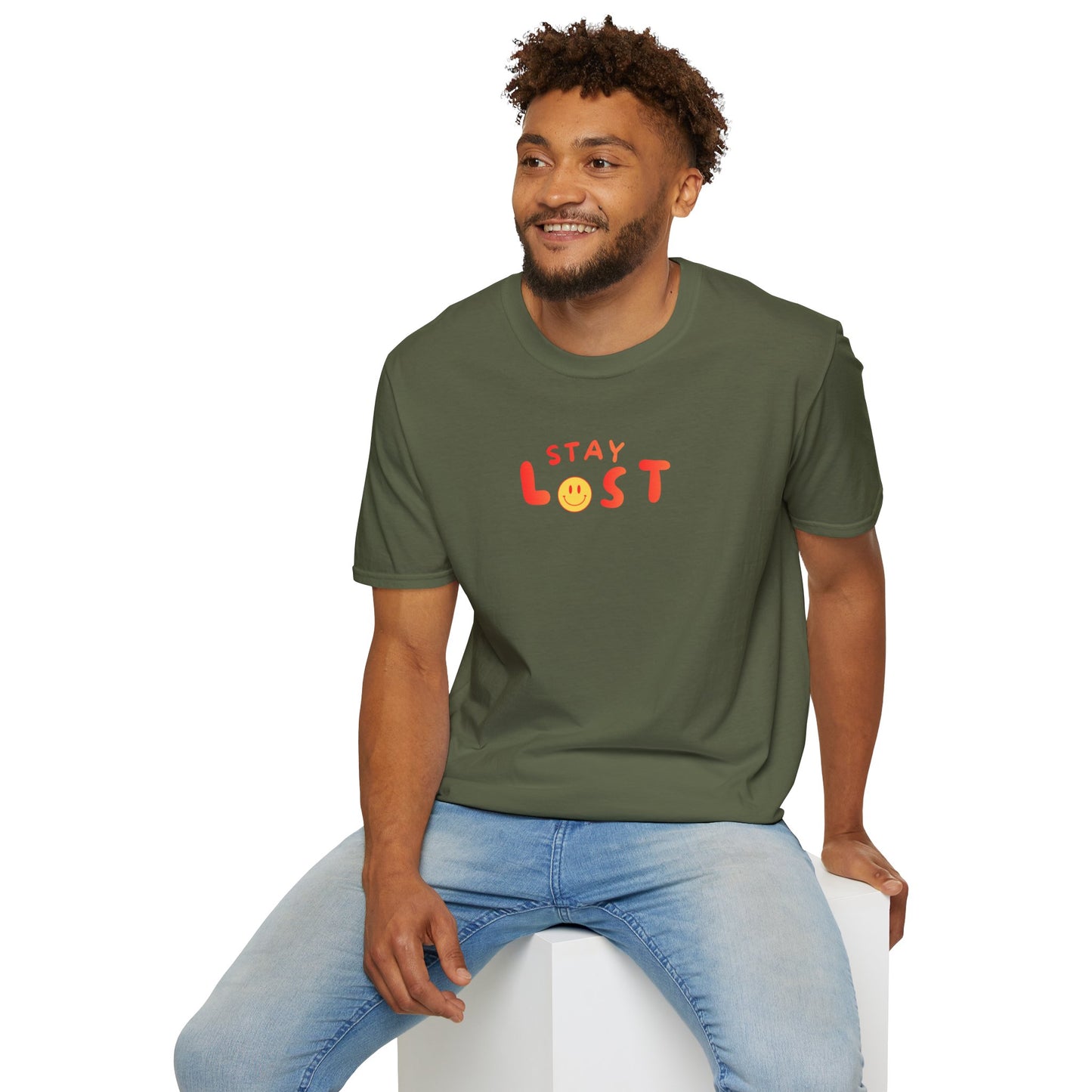 Stay Lost Smiley T-Shirt
