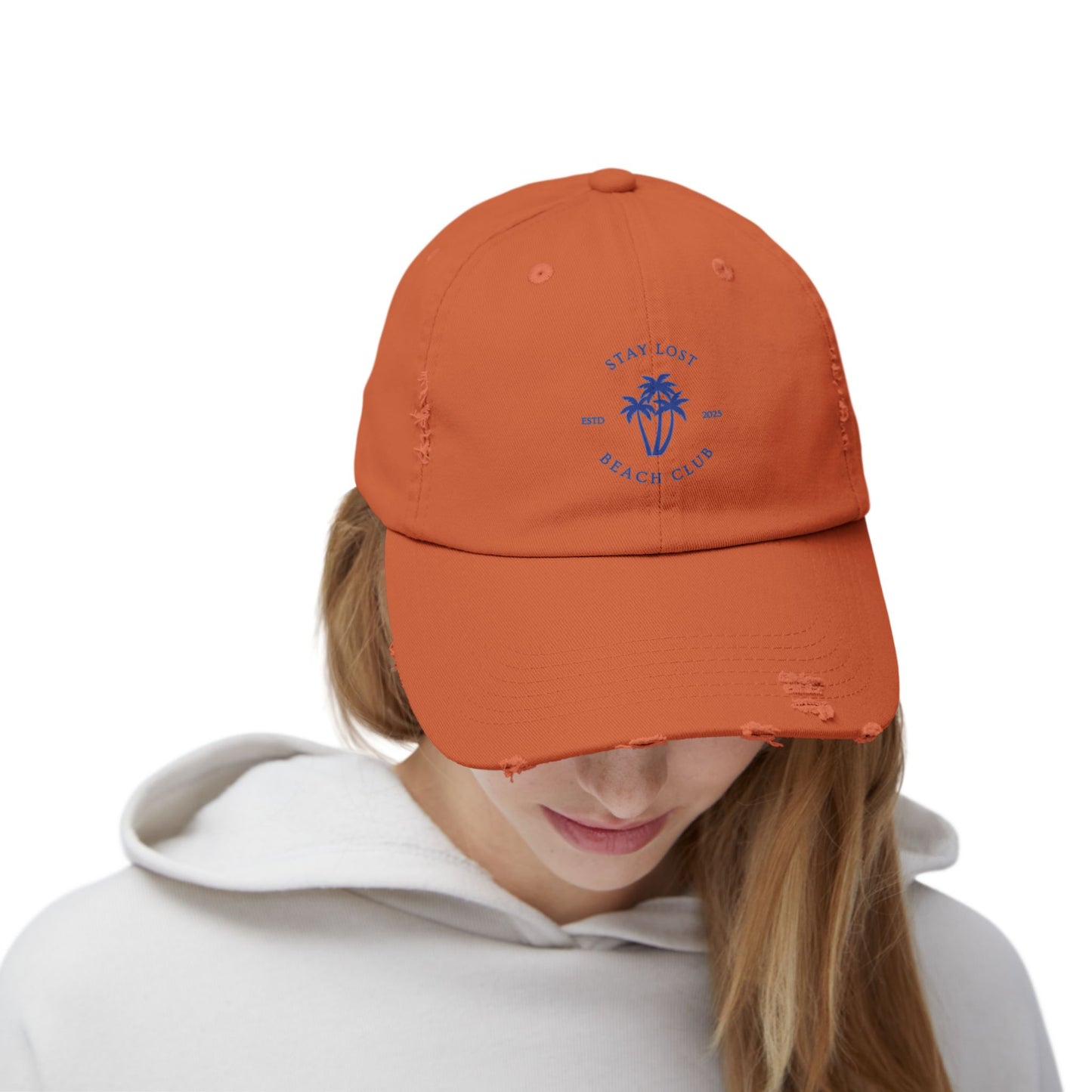 Beach Club Distressed Cap