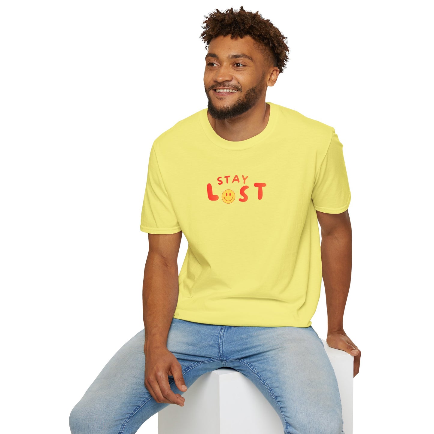 Stay Lost Smiley T-Shirt