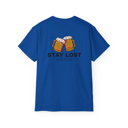 Stay Lost Beer Tee
