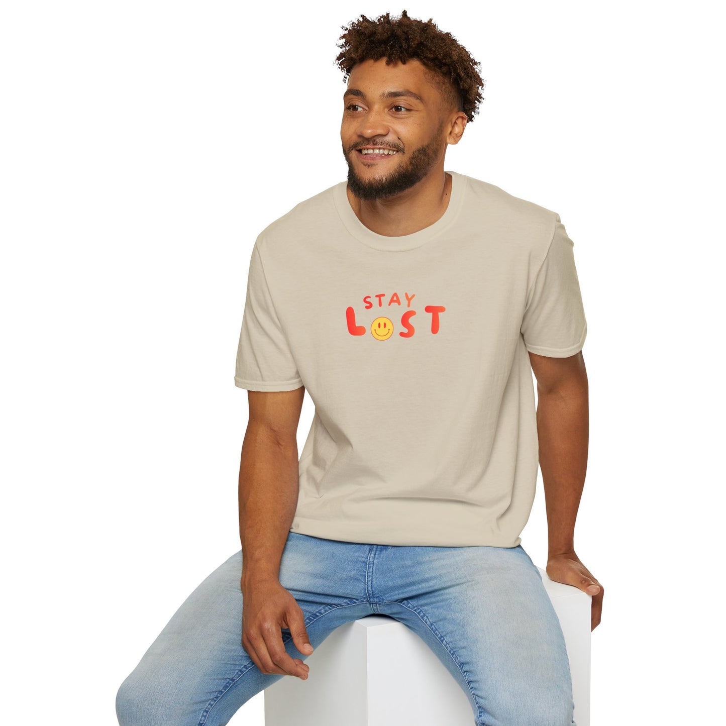 Stay Lost Smiley T-Shirt