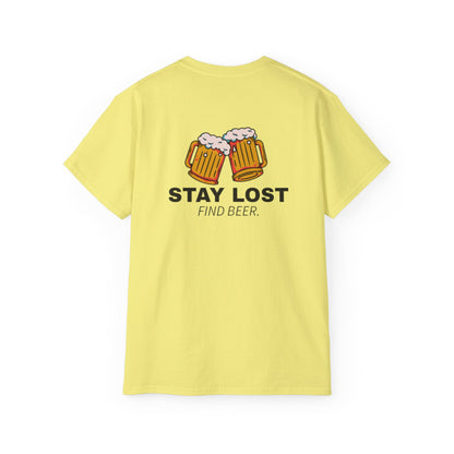 Stay Lost Beer Tee