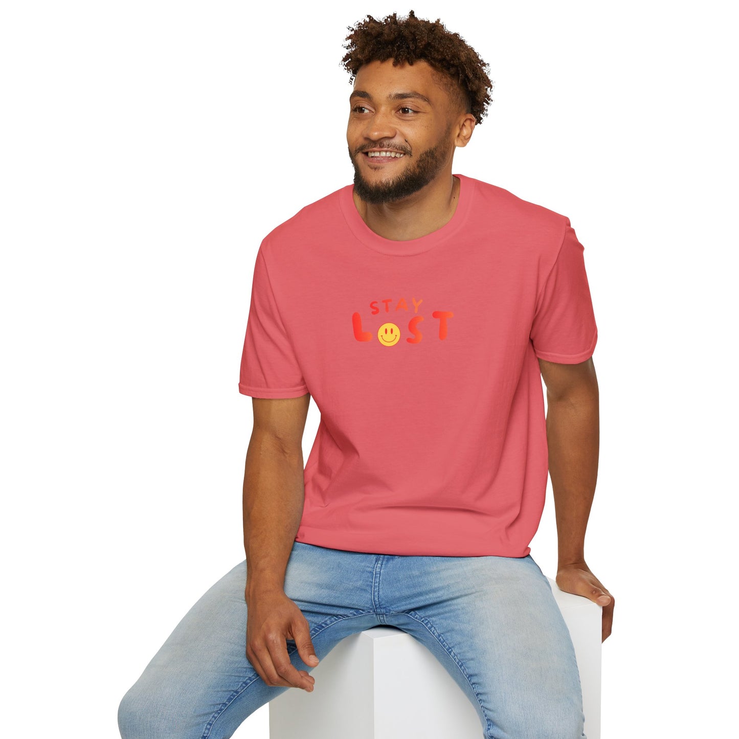 Stay Lost Smiley T-Shirt