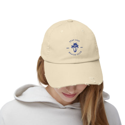 Beach Club Distressed Cap