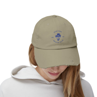 Beach Club Distressed Cap