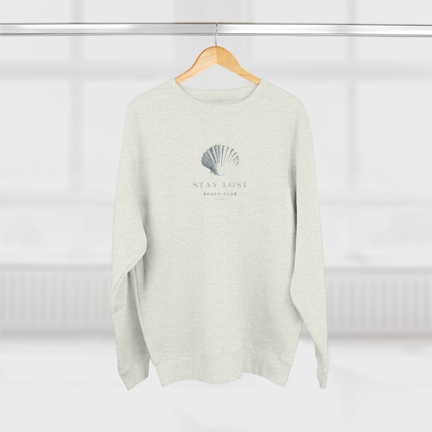 Shell club crewneck