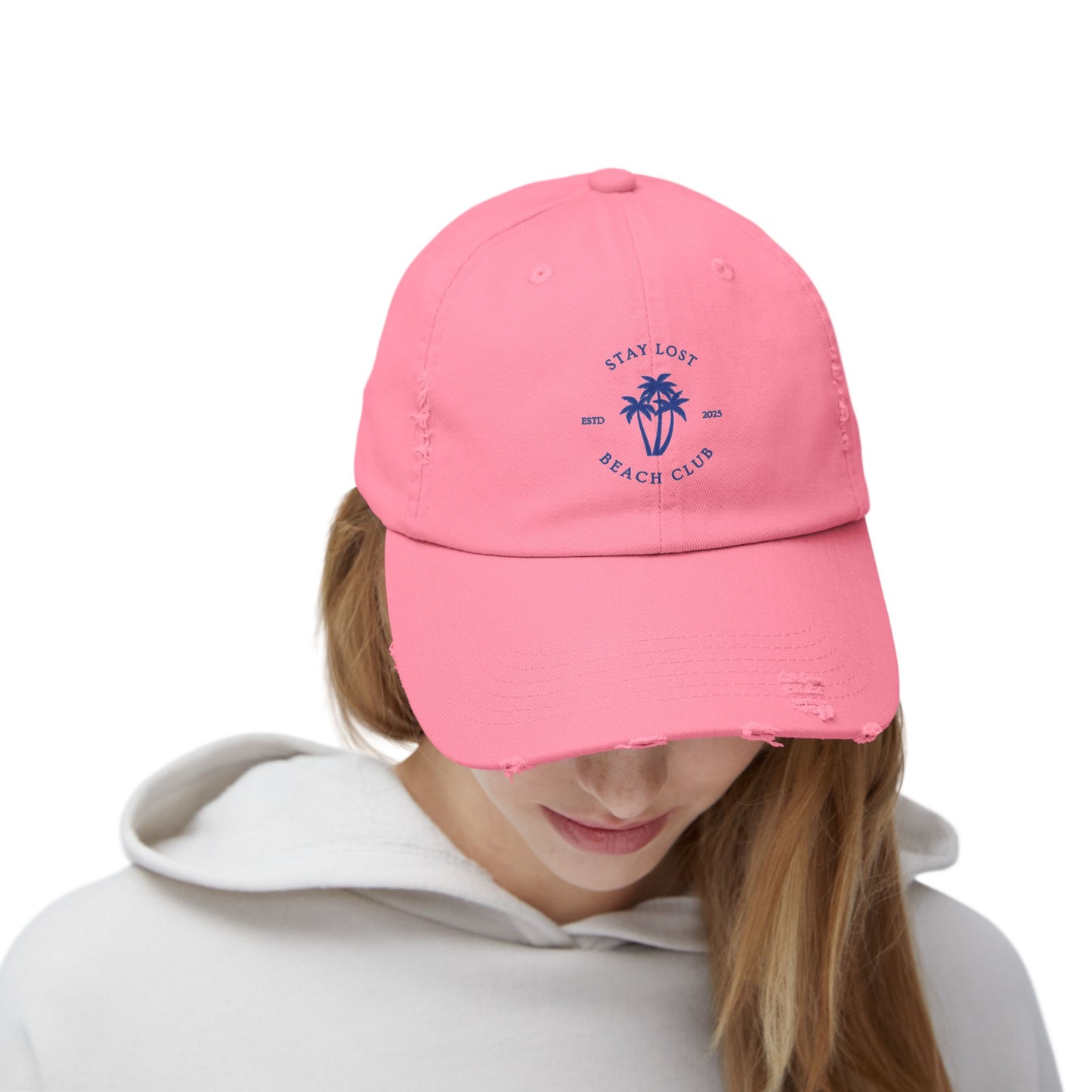 Beach Club Distressed Cap