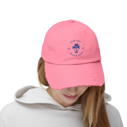 Beach Club Distressed Cap