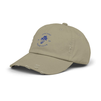 Beach Club Distressed Cap