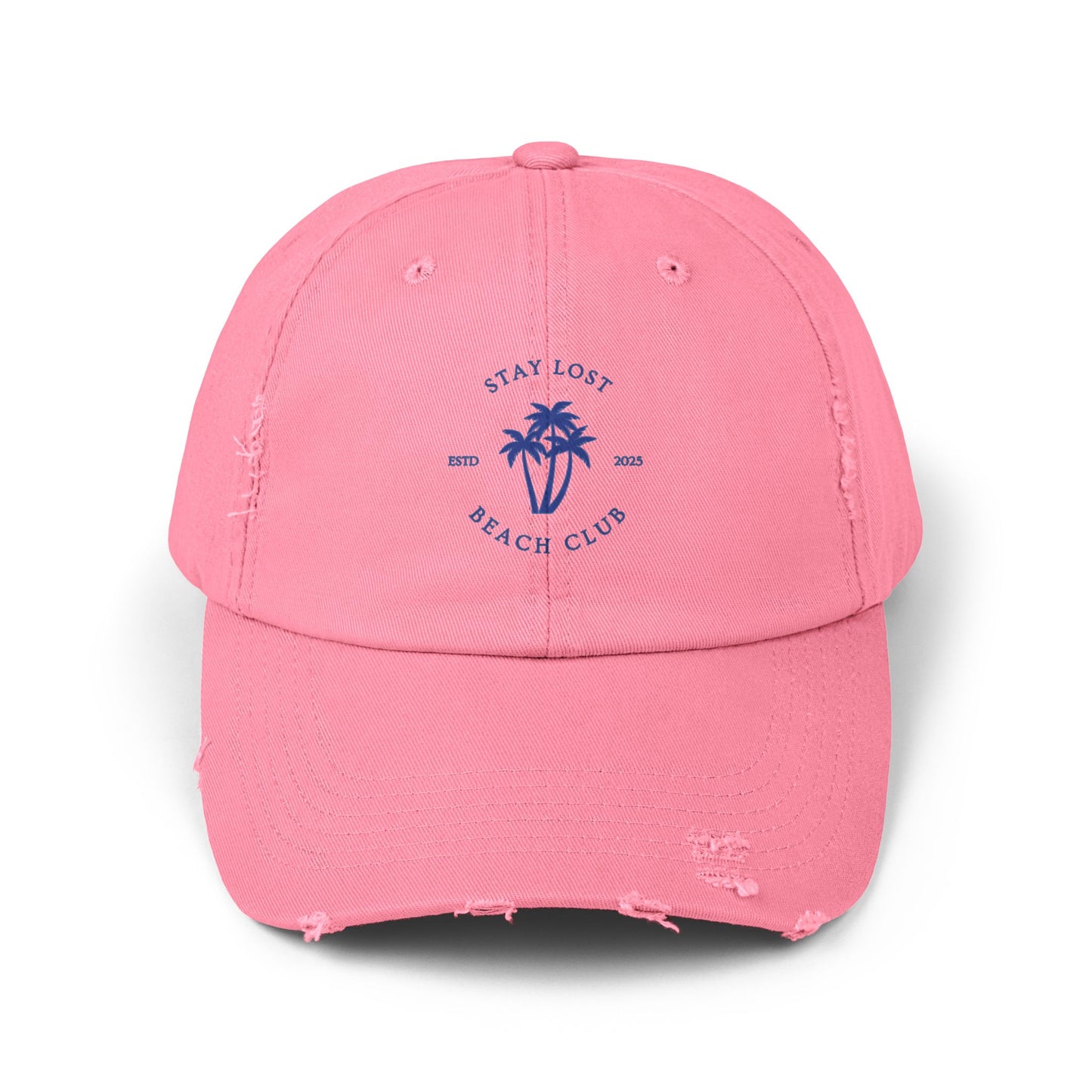 Beach Club Distressed Cap