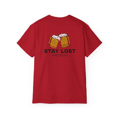 Stay Lost Beer Tee