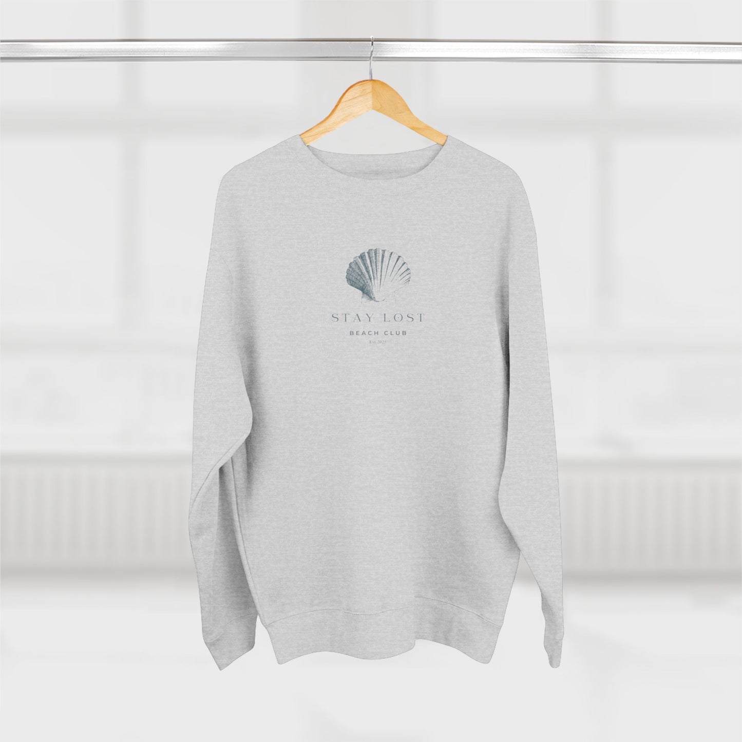 Shell club crewneck