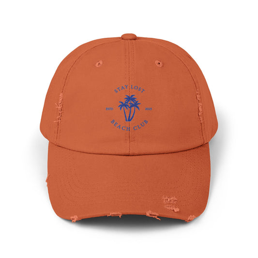 Beach Club Distressed Cap
