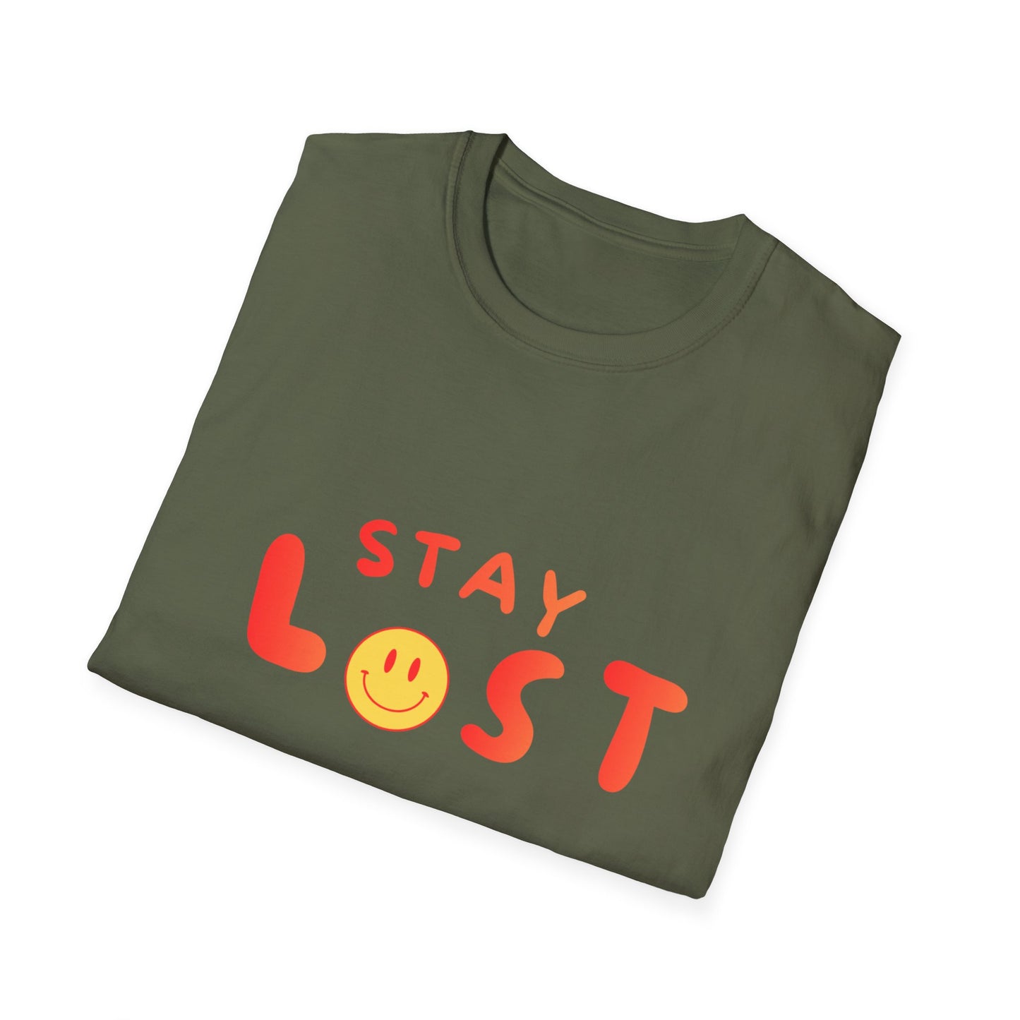 Stay Lost Smiley T-Shirt