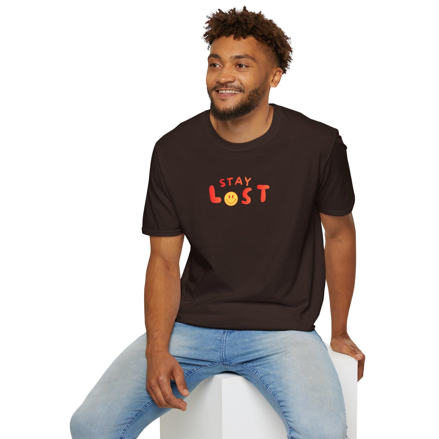 Stay Lost Smiley T-Shirt